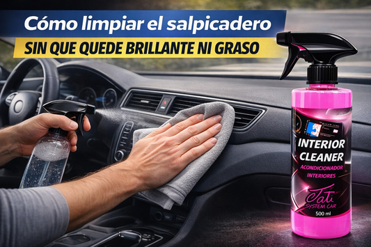 Aprende cómo limpiar el salpicadero sin brillo ni residuos grasos Guía paso a paso para lograr un acabado mate natural y profesional