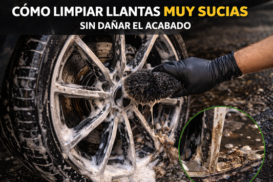 Cómo Limpiar Llantas Muy Sucias Sin Dañar El Acabado
