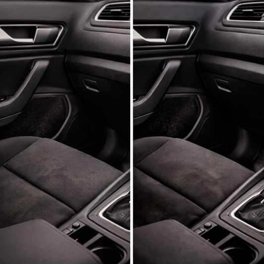 comparativa limpieza coche apc vs producto especifico interior detalle