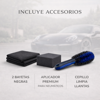 PACK LIMPIEZA EXTERIOR - 4 PRODUCTOS - 500ml - 4 COMPLEMENTOS ADICIONALES