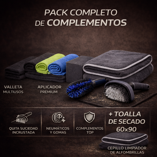 PACK DE 10 COMPLEMENTOS - INTERIOR Y EXTERIOR