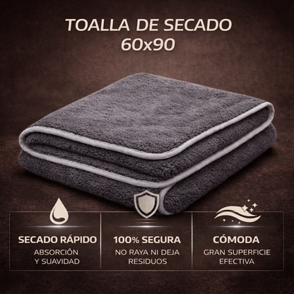 TOALLA DE SECADO 60 X 90 cm - GRAMAJE 500 G /m2