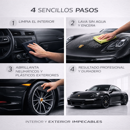 PACK 360 LIMPIEZA INTERIOR Y EXTERIOR