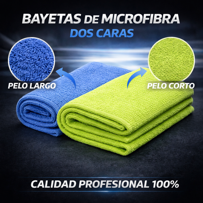 bayeta detailing coche 40x30 alta absorción y tacto suave