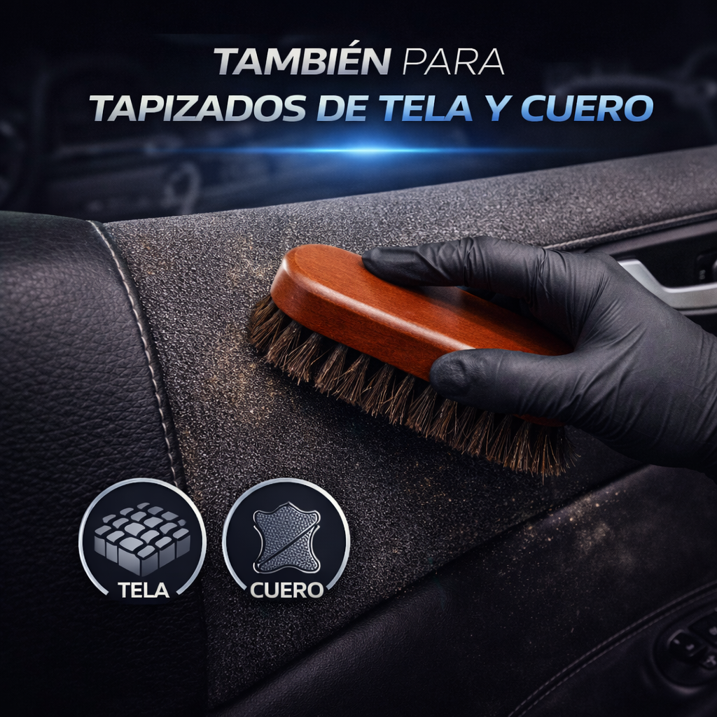 cepillo para limpieza de techos interiores de coche