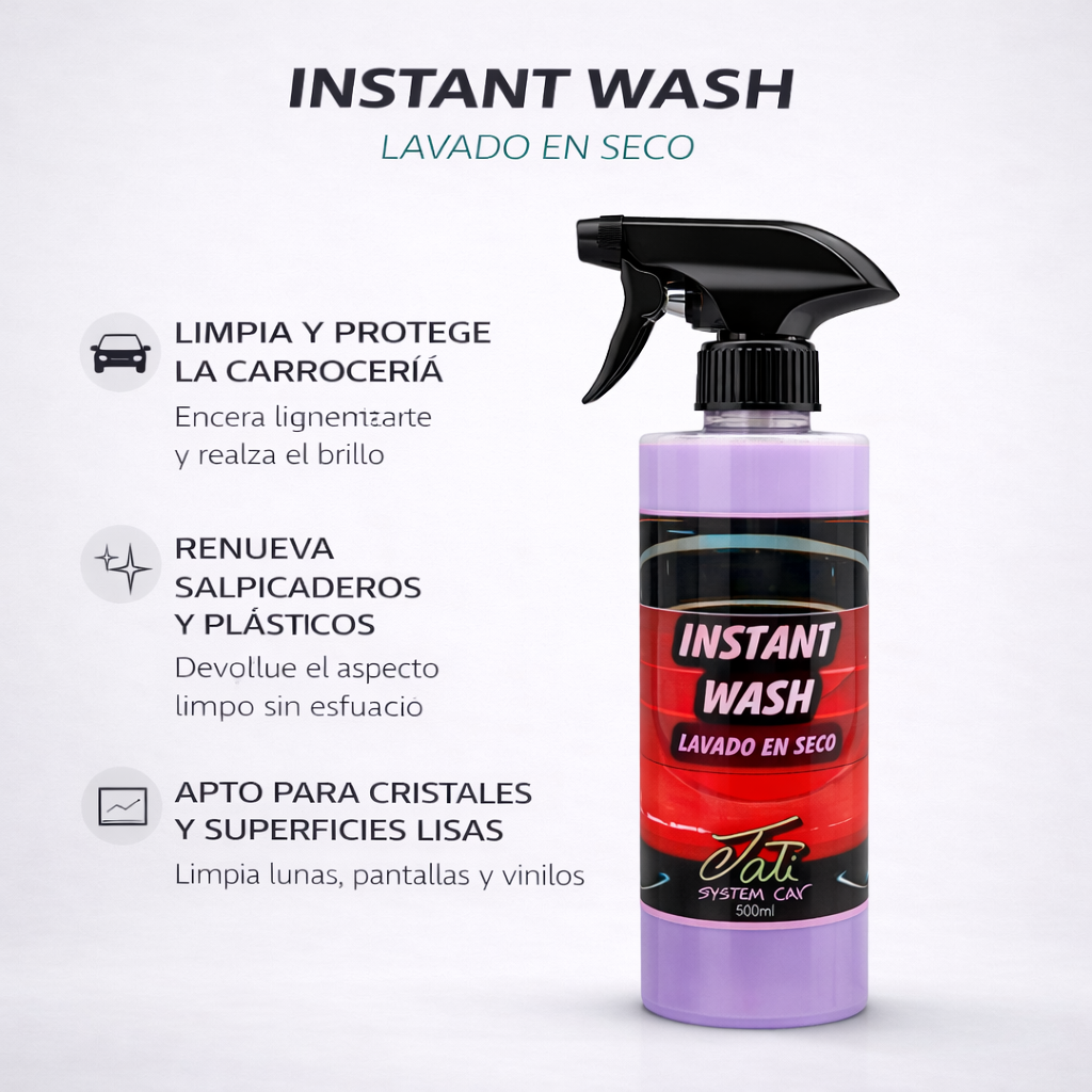 Cómo limpiar coche sin agua de forma segura evitando arañazos en la pintura del vehículo