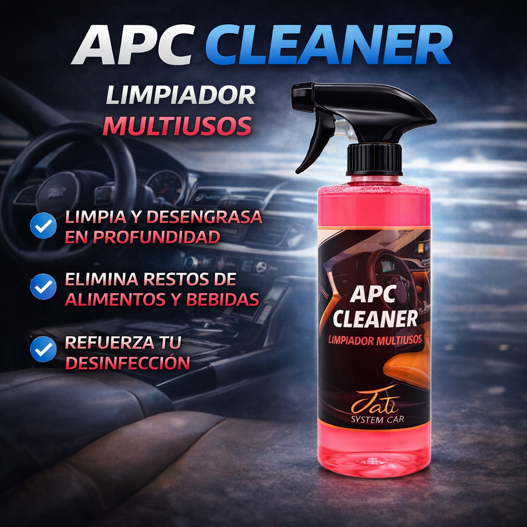 limpiador apc coche desengrasante multiusos profesional