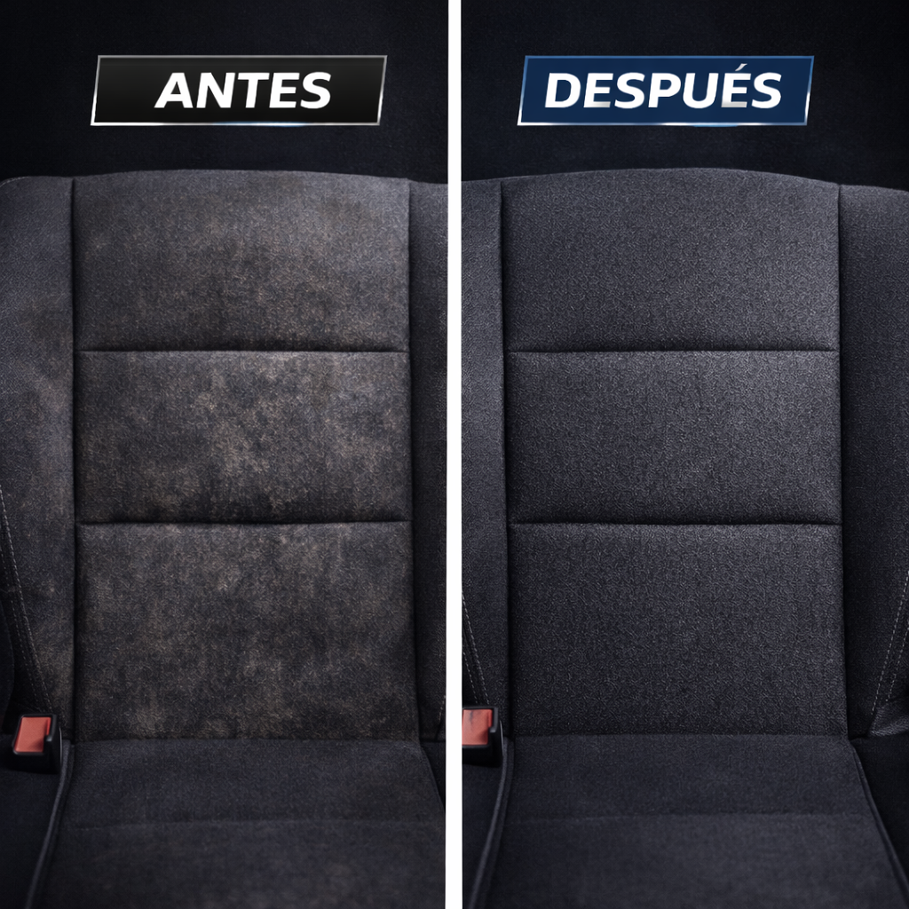 limpiador cuero coche utilizado en asiento de piel interior