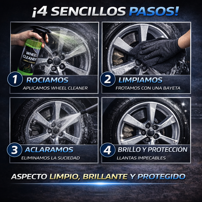 PACK LIMPIEZA EXTERIOR - 4 PRODUCTOS - 500ml - 4 COMPLEMENTOS ADICIONALES