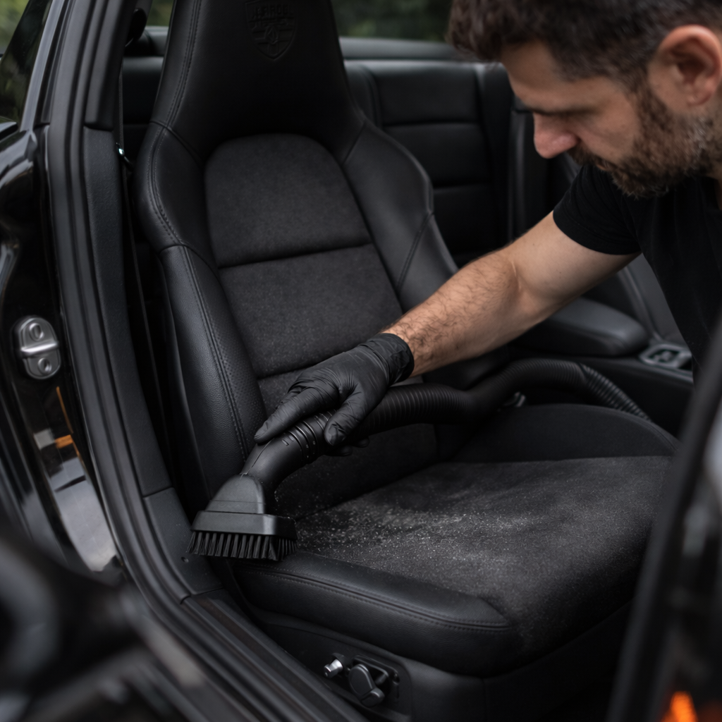 limpiador textil coche para interior sin residuos