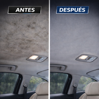 limpiar asientos de tela del coche sin dejar residuos