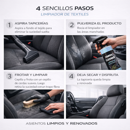 limpiar interior coche sin agua y sin complicaciones