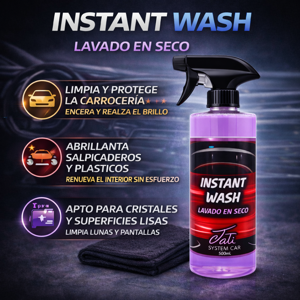 PACK LIMPIEZA EXTERIOR - 4 PRODUCTOS - 500ml - 4 COMPLEMENTOS ADICIONALES