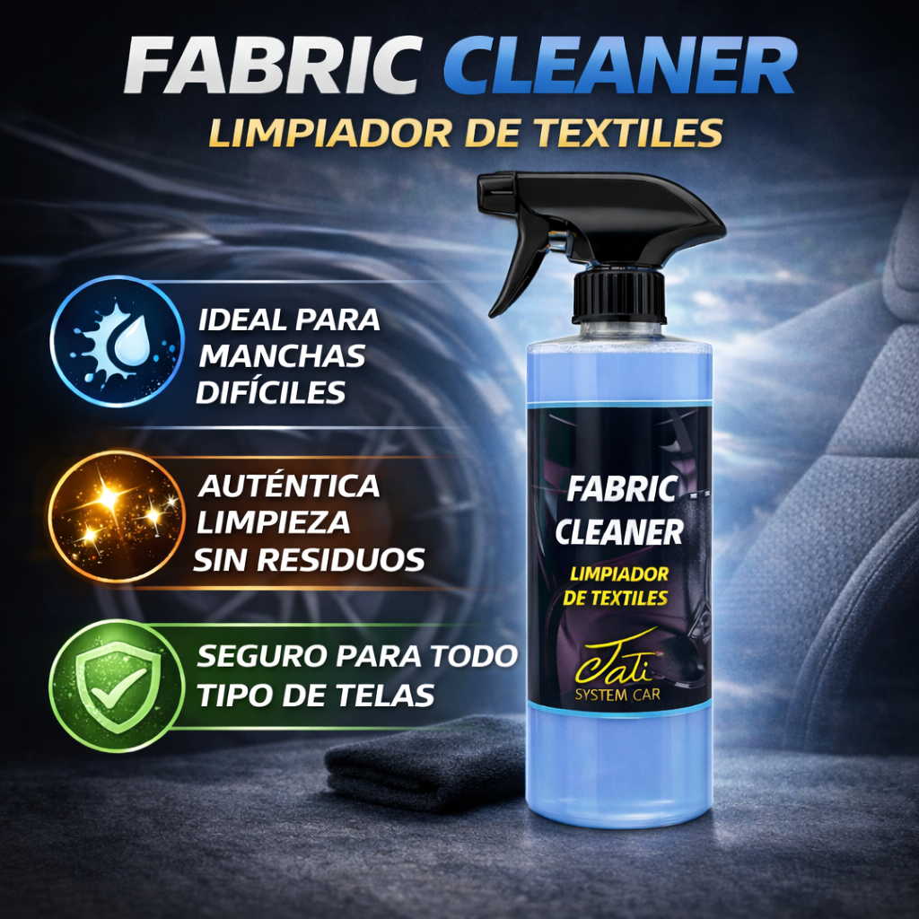 limpieza de tapicería interior coche con producto profesiona