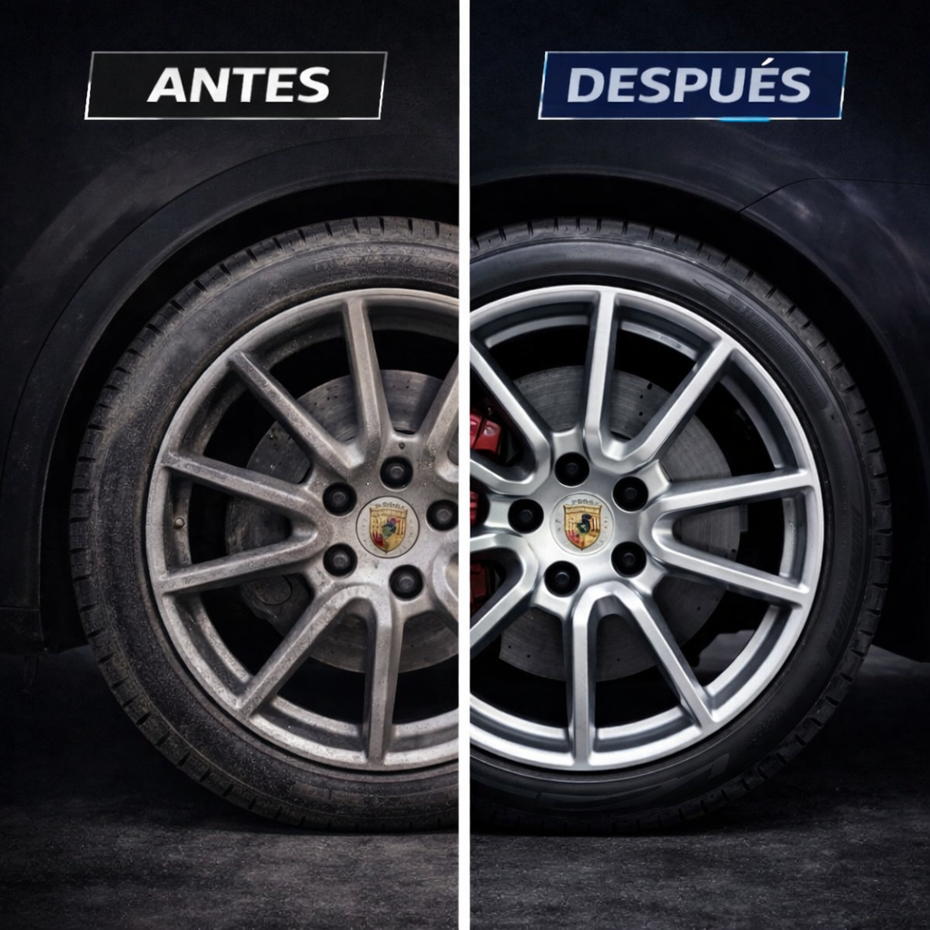 mantenimiento llantas coche detailing sin riesgo