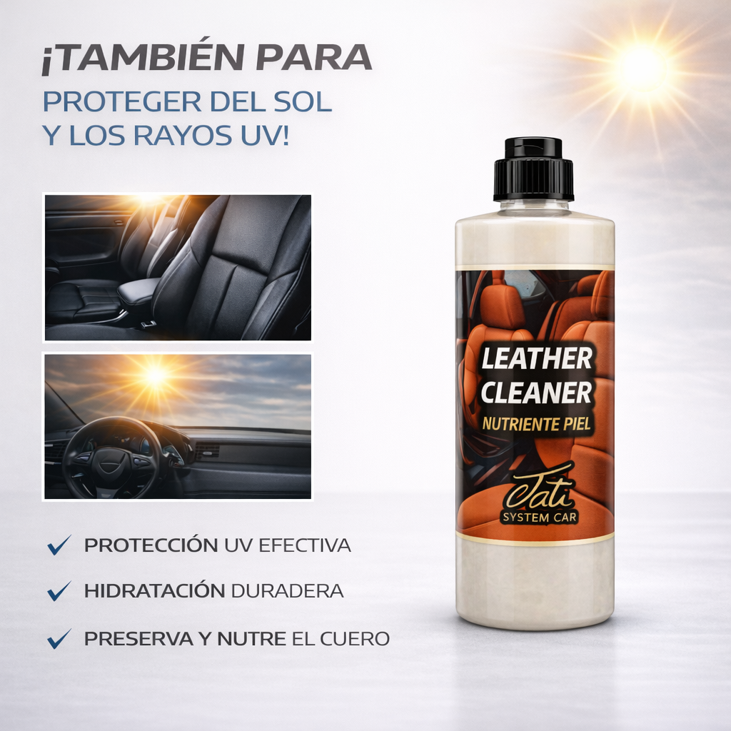 nutrir cuero coche interior recuperando suavidad y flexibilidad