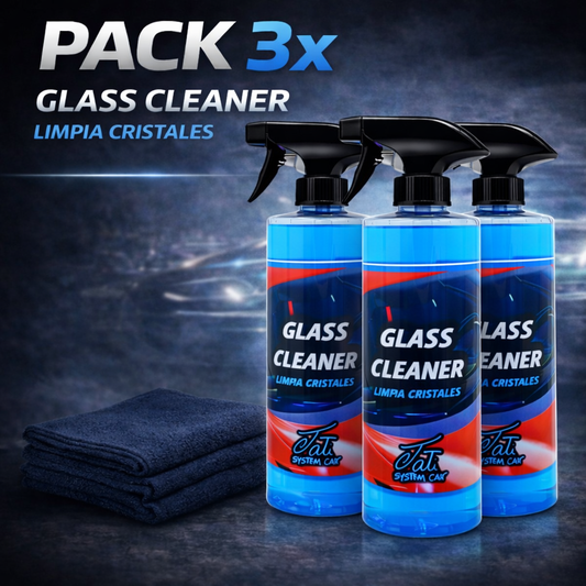 pack 3 limpiacristales coche profesional sin marcas