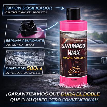 protección pintura coche durante el lavado con cera