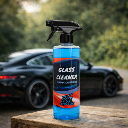 uso correcto de spray limpiacristales coche para evitar marcas y mejorar visibilidad